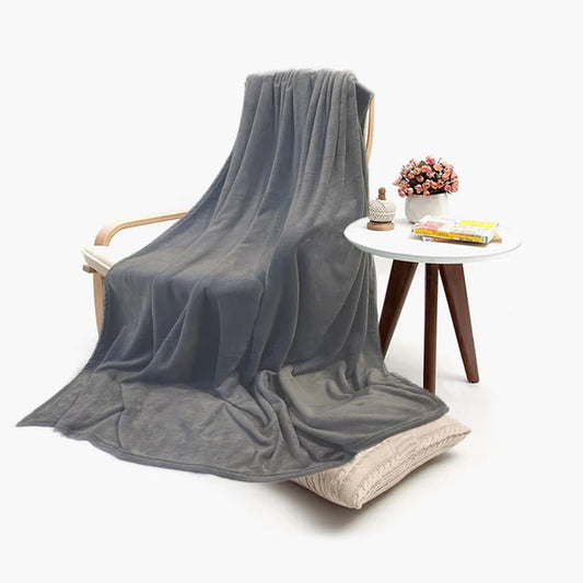 Flannel Throw Blankets, Fuzzy Super Soft Comfy and Cozy Luxury Flannel Throw Blankets for Couch Sofa,Black Gray Khaki