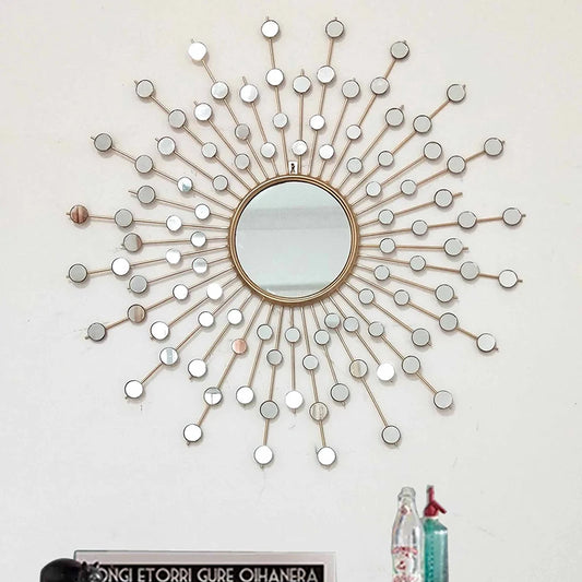 Bathroom Vintage Decorative Mirrors Aesthetic Luxury Decorative Mirror Abstract Espelho Para Banheiro Home Decoration ZY50JZ